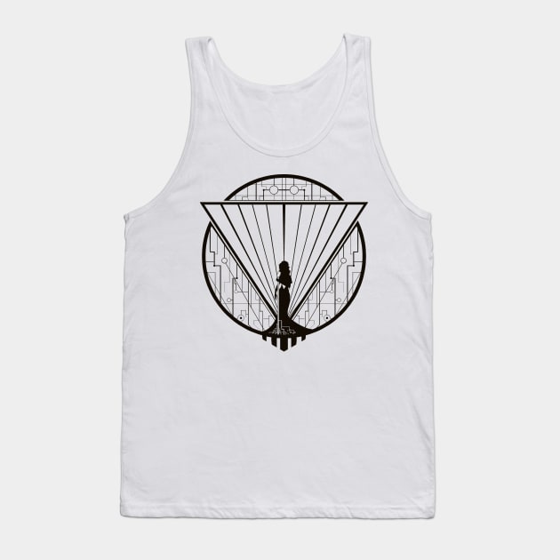 Minimalist Cloudbank's Finest Tank Top by njonestees